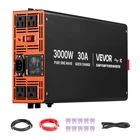 Vevor 3000W Sump Pump Battery Backup System Lcd Pure Sine Wave Power Inverter. Price: $231.90.