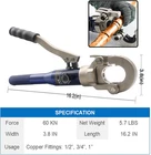 Propress Tool Copper Crimp 1/2 3/4 1IN For Viega Fittings New. Price: $147.88.