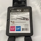 New Apollo Pex Crimp Sleeve Combo Tool 1/2 3/4 Pn 69PTKH0014SS. Price: $34.99.