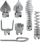 7PCS Drain Cleaner Combination Cutter Head Set, New. Price: $14.76.