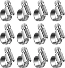 Ss Hose Clamp 5/16-1' Lot Of 15 Each New. Price: $45.90.