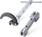 Duratech 10 "-17" Telescoping Basin Wrench With 1-3/8" To 2-1/2" Large Jaw Capac New. Price: $37.95.