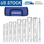 Workpro 9-PIECE Shower Valve Socket Wrench Set Durable High-quality Steel Blue New. Price: $21.99.