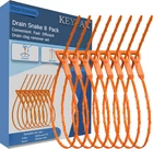 8 Pack 25INCH Drain Snake Clog Remover, Hair Sink Aug New. Price: $12.29.