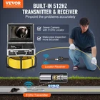 Sewer Camera With 512HZ Locator, 98 FT/30 M, 32GB Sd Card For Duct Pipe New. Price: $824.04.