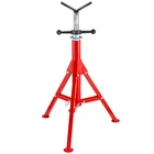 V Head Pipe Jack Stand 28-52'' Adjustable, 2500 Lb Capacity, Portable Folding New. Price: $79.99.