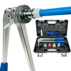Manual Pex Pipe Expander Tool Kit With 3/8",1/2",3/4",1" Blue New. Price: $112.99.