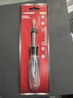 Husky 6-IN-1 Screwdriver Clear Plastic Handle 1002-646-248 New. Price: $11.95.