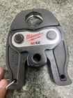 Milwaukee 1-1/8 Inch Zoomlock Max Press Jaw M12 Force Logic Tools Used. Price: $175.00.