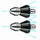 Sewer Cleaning Tool High-pressure Nozzle, 2 Pack Jetter Kit For Pressur... New. Price: $45.10.