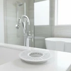 Effortless Clog Prevention: Hairstopper 1PK Plastic Drain Protector Bathtubs New. Price: $9.71.