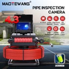 30M Sewer Camera 4.3" Lcd Monitor Hd Drain Pipe Inspection 16GB Dvr 22MM Used. Price: $151.76.