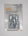 Hdx Pipe Nipple Extractor Set (5-PIECE) New. Price: $18.99.