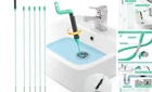 Drain Clog Remover Tool 30 Anti-break Steel Sink Snake Hair Cleaner New. Price: $23.91.