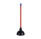 Boardwalk Toilet Plunger, 18" Plastic Handle, 5.63" Dia, Red/black New. Price: $15.90.