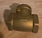 Proline 101-006NL Swing Check Valve 200 Psi, 1/4" Fip, Bras Body New. Price: $24.00.