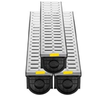 Trench System, Channel With Metal Grate, 5.9X5.1-INCH Hdpe Drainage New. Price: $127.21.