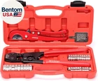 Icrimp Pex Pipe Clamp Crimping Tool Kit Cinch Crimper For Stainless Steel New. Price: $61.47.