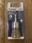 Kobalt 1"/2.54-CM Coarse Wire End Brush .25"/0.64-CM Shank #0323644 New. Price: $9.50.