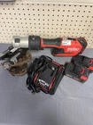 Ridgid Rp 351 Bundle Tool Kit Heads, 2 Batteries, And Charger Used. Price: $1900.00.