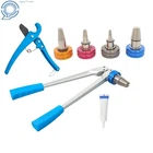 Pex Pipe Expander Tool Kit Precision Manual Expansion Heads W/ 3/8",1/2",3/4",1" New. Price: $70.59.