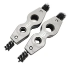New Set Of 2 Brushes Hdx 4-IN-1 Fitting Hard Tempered High Carbon Steel. Price: $12.99.