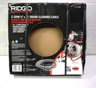 Ridgid 87582 C-32IW Integral Wound Drum Drain Cleaning Cable 3/8" X 75FT New. Price: $200.00.