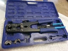 Iwiss F1807 Copper Ring Crimping Tool Kit For 3/8 1/2 3/4 1" Pex Pipe Used. Price: $60.00.