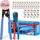 2 1 Ratchet Pex Crimping Tool Cinch And Remove Combo Function Pipe New. Price: $50.56.