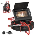 Sewer Camera 66FT/20M 7" Rainproof Ips Screen Pipe Drain Inspection Dvr New. Price: $408.99.