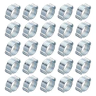 50 X 15-18MM Double Ear Hose Clamp Galvanized Steel Crimp Ring For Pipe New. Price: $26.45.
