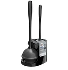 Toilet Plunger And Bowl Brush Combo Set For Bathroom Cleaning, Black New. Price: $19.99.