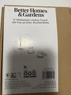 Better Homes & Gardens 8 Widespread Bathroom Faucet Brushed Brass W/ Drain Open. Price: $42.71.