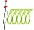Omont Drain Cleaner Tool 6 Pack Hair Clog Remover 24 Inch Sink Cleaning Green New. Price: $8.99.
