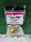 Apollo 1/2 In. Brass Pex-a Barb 3/4 Fnpt Reducing Female Adapter New. Price: $11.39.