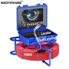 Maotewang 9'' Sewer Pipe Inspection Camera 512HZ Self-leveling Meter Counter 50M New. Price: $500.77.