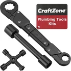 Plumbing Angle Stop Wrench Kit, 3 Pcs Plumbers Set With Compression New. Price: $24.17.