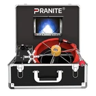 Pranite 7D1-DC 512GHZ 30M/100FT Cable 7" Lcd Sewer Drain Pipe Inspection Camera New. Price: $489.99.