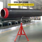 Vevor Head Pipe Adjustable Height 28-52 Inch, Steel Jack Stands New. Price: $72.60.