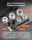 Vevor Exhaust Pipe Expander Tool Kit, 1-5/8" 4-1/4" Stretcher, M New. Price: $67.95.
