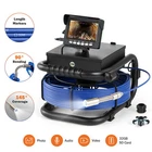 Zelcan 4.3" Sewer Inspection Camera 50M/164FT Cable IP68 12 Led Lights New. Price: $279.99.