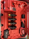 Milwaukee 2674-20 M18 Short Throw Press W/4 Clamps, Batteries, Chargers, Case. New. Price: $800.00.