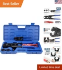Icrimp F1807 Copper Ring Crimping Tool Kit For 3/8,1/2,3/4,1-INCH- Free Remov... New. Price: $151.15.