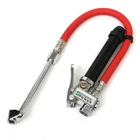 Dynamic Power Dual Foot Chuck Inflator With 12 Rubber Hose, 1/4" Female New. Price: $22.39.