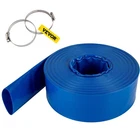 Vevor Discharge Hose, 1-1/2" X 100', Pvc Fabric Lay Flat Heavy Duty Backwa New. Price: $78.00.