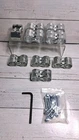 Double Port Parallel Pipe Clamp, 1 Inch Od Steel Tube Connector, 9 Pack New. Price: $23.99.
