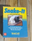 Duluxe Power Drain Cleaning Opener Auger Free Satanding Snake-it Brass Craft New. Price: $39.97.