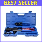 Icrimp F1807 Copper Ring Crimping Tool Kit 3/8"-1" Sizes New. Price: $177.94.