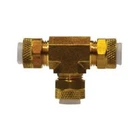 Poly-flo 20250 Union Tee, 1/4" Tube X Od, Brass New. Price: $16.37.