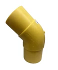 360029220 Gf Central 6" Ips 45 Degree Butt Fusion Elbow, DR11/11.5 PE2708, Mod New. Price: $112.21.